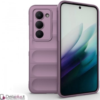 Magic Shield guminis dėklas su kameros apsauga - violetinis (Xiaomi Redmi 15 4G) Magic Shield guminis dėklas su kameros apsauga - violetinis (Xiaomi Redmi 15 4G)